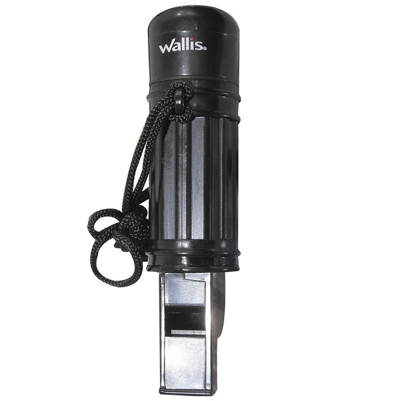 Wallis Brújula Scout, Color Negro, Pequeño