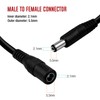 Tendelux 15ft DC 12V Power Extension Cable, 5V to 24V