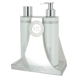 VIVIAN GRAY 3297 Crystals Body Care Set, White (500 ml)