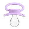 Landofgenie Large Teat Shield Dummy for Adults Purple