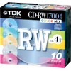 TDK CD-RW Data for MB 4 Times Speed Color Mix