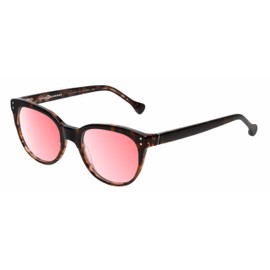 Calabria Lake View Pink Tint FL-41 Reading Glasses +3.50 Red Tortoise Havana Women Blue Light Sensitive FL41 Readers