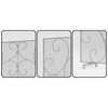 Kingson Single Panel Decorative Fireplace Screen Stand Alone Cover Handcrafted