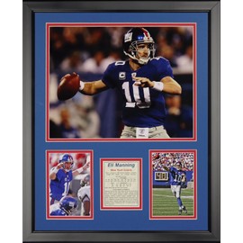 Legends Never Die Eli Manning Home Framed Photo Collage, 16" x 20"