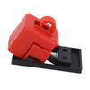 5PCS Circuit Breaker Lockout Device Detachable Cleat Plastic Clamp On