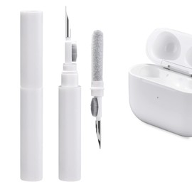 Multifunktionale Kopfhörer Reinigungsbürste, weicher beflockter Schwamm reinigungsset, geeignet für Kopfhörer, Handys und andere Geräte.