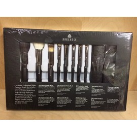 BORGHESE SET PROFESSIONAL SELECT 9 PCS. BRUSHES FACE,CHEEK & EYES + free FACE BR