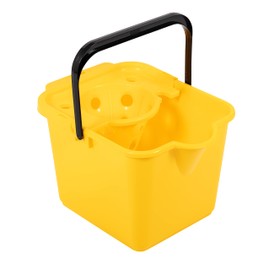 Addis 12L Capacity Mop Pail And Wringer In Sunshine Yellow
