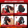HAOYOO Cordless Angle Grinder 4-1/2 inch, Compatible with makata 18V