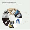 Smart Bluetooth Item Finder, Find Your Keys, Positioning Function, Two-Way
