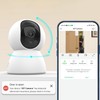 Swokely 3MP Security Camera 2.4G WiFi Smart Indoor Monitoring Cam
