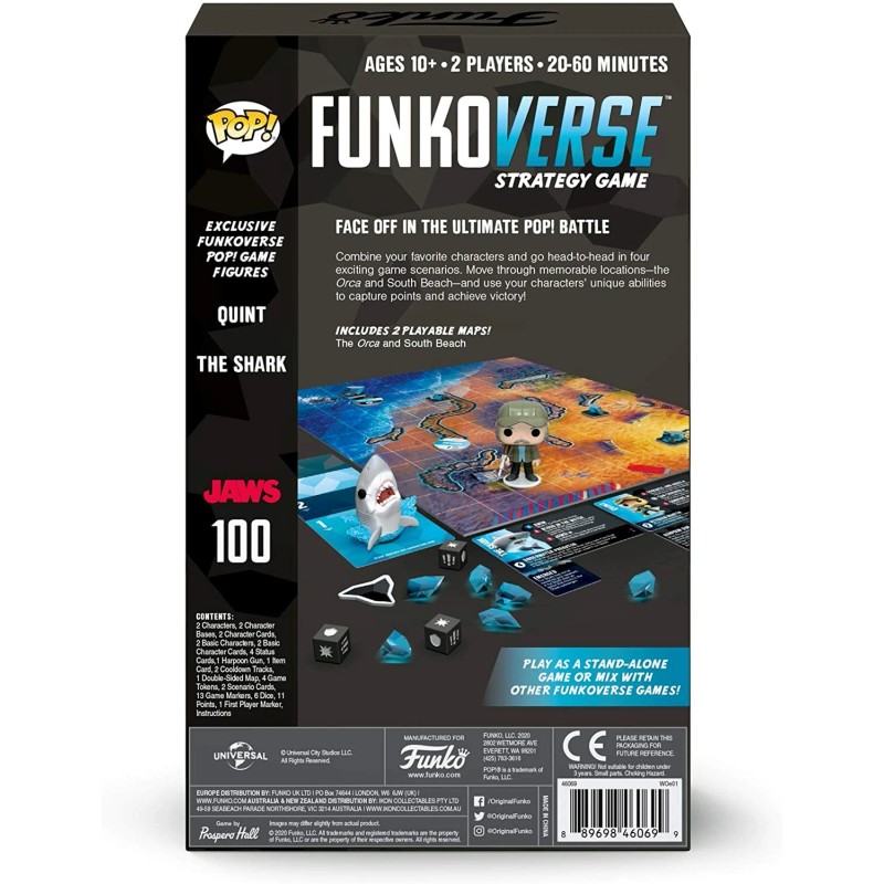Funko Pop! Funkoverse: Jaws 100 Strategy Game
