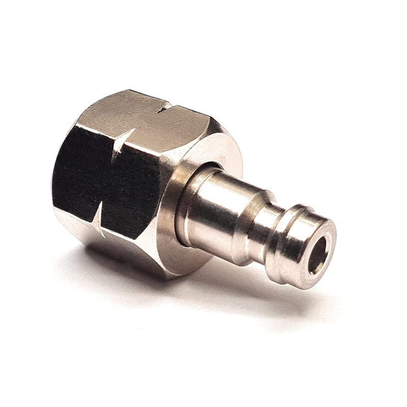 BBQ Male Quick Release Connector 1/4" BSP Left Hand Thread