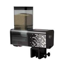 Alimentador automático para Peces, dispensador para acuarios de Interior, diseño de Rosca, Gran Capacidad de 500 ml (17 oz).