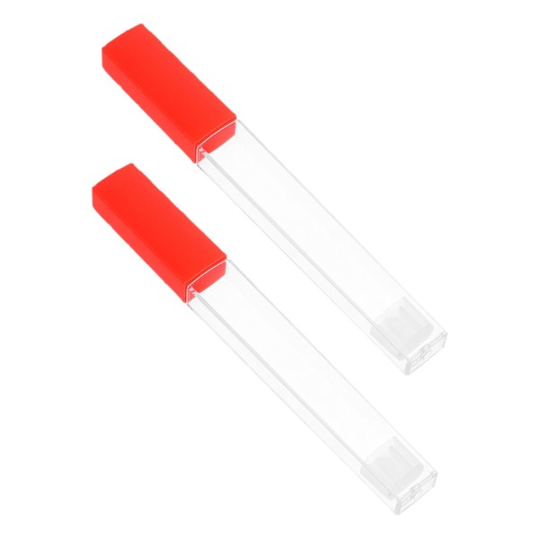 iplusmile 2pcs Plastic Thermometer Storage Tube for Adults Under Tongue