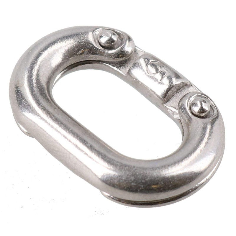 2 Pack Chain Connecting Link 5mm Marine Grade Stainless Steel