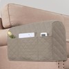 2 Pack Water Resistant Armrest Covers for Chairs and Sofas
