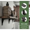 4 Pack 6 x 14 Inch Heavy Duty Shelf Brackets,