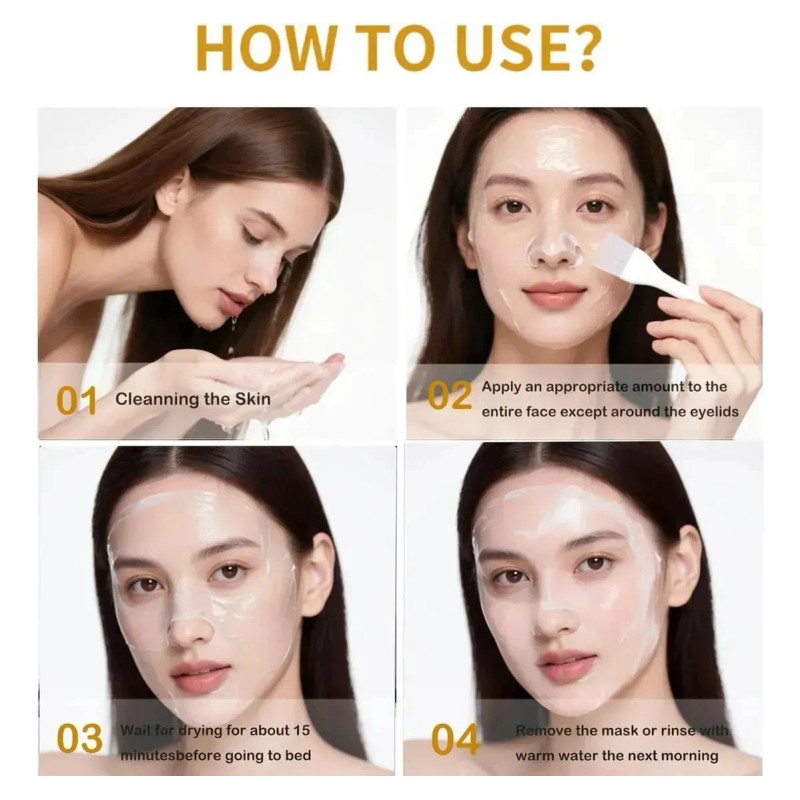 Mascarilla Colágeno Noche Efecto Peel