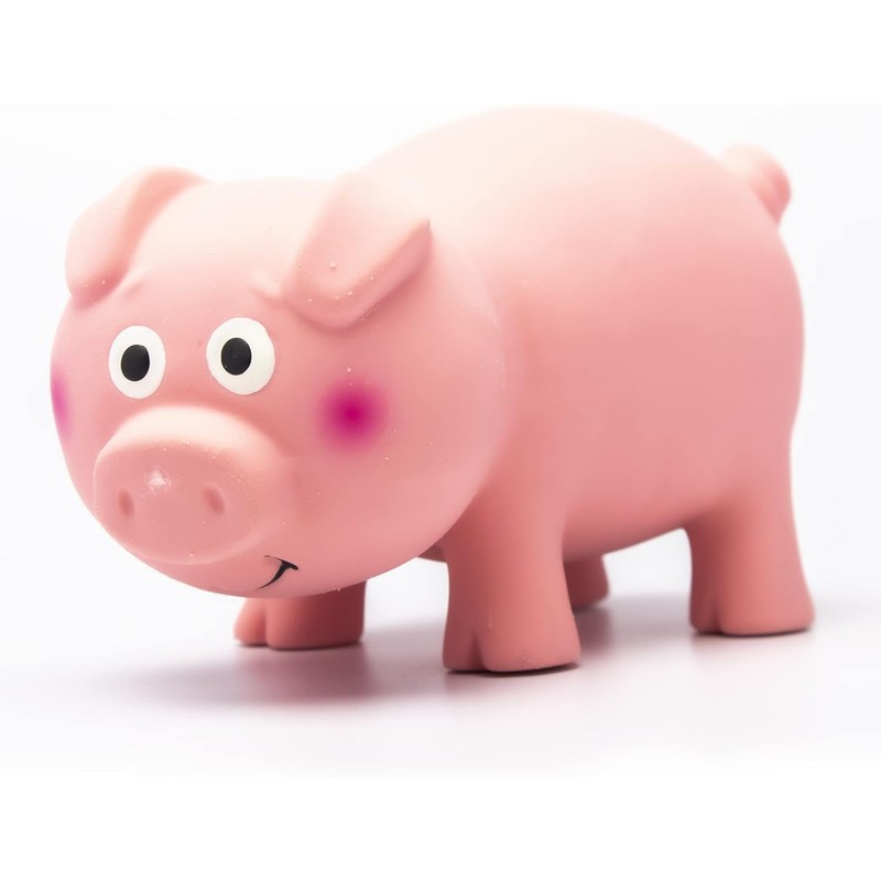 Petface Latex Oink Oink Pig Soft Chew Dog Toy