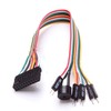 Generic 20cm Motherboard Extension Wire Jumper Line Q-Connector Reset SW,