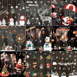 Christmas Character Decoration Medium Window Sticker Wall Sticker 05.Window Sticker (Medium) Polar Bear
