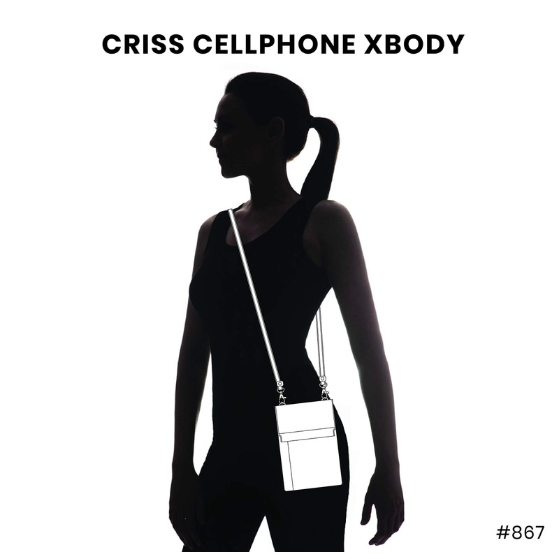 CHALA RFID CRISS - Bolso Xbody de piel sintética para