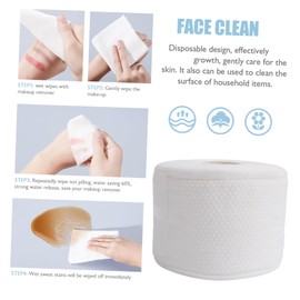Mikinona Pure Cotton Makeup Remover Wipes Facial Towel Swabs Face Cloth for Face Random Color