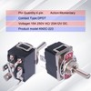 weideer Momentary Reverse Polarity Switch 12V 30A Motor Control RV