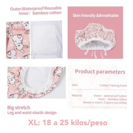 2 Calzones Entrenadores Ecológicos Impermeables Extragrandes                                                                                          