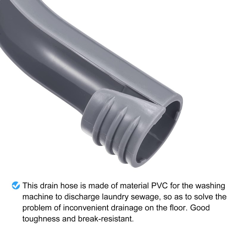 sourcing map Universal U-Shape Washer Drain Hose Hook Drain Hose