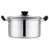 Thickened Stainless Steel Saucepan, 1.6 Quart Double Handle Milk and