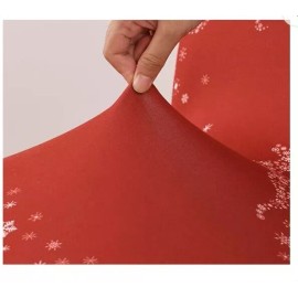 conveyor Set of 4 Christmas Tree Chair Covers, Washable, Removable, Slipcover, Protector