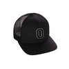 Structured Trucker Mesh Hat Custom Colors Letter O Initial Baseball