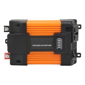 4000W Modified Sine Inverter Vehicle Solar Inverter with LED Battery Display Screen Dual USB Ports (DC12V to AC110V)