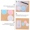minkissy 10pcs Bamboo Fiber Cleansing Pad Face Sponges Makeup Remover