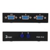 2 en 1 Salida Divisor VGA, Divisor de Conmutador VGA
