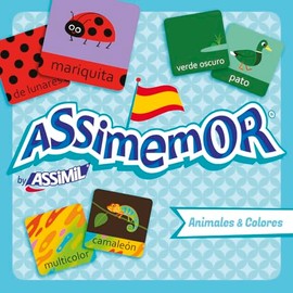 ASSiMEMOR Animales & Colores (Tiere & Farben): Das kinderleichte Spanisch-Gedächtnisspiel von ASSiMiL