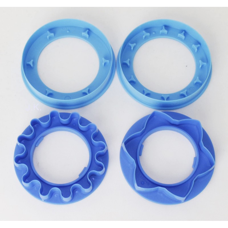 TUPPERWARE Set of 4 Spacers 6 mm for Professional Rolling