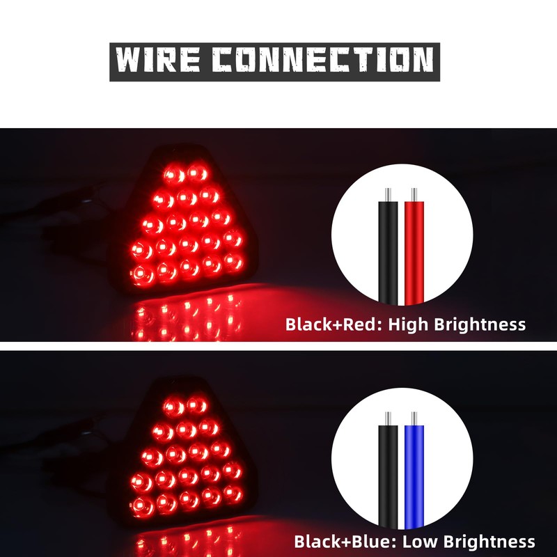 NWpangu Car Rear Light, High Position 3rd Brake Light Universal