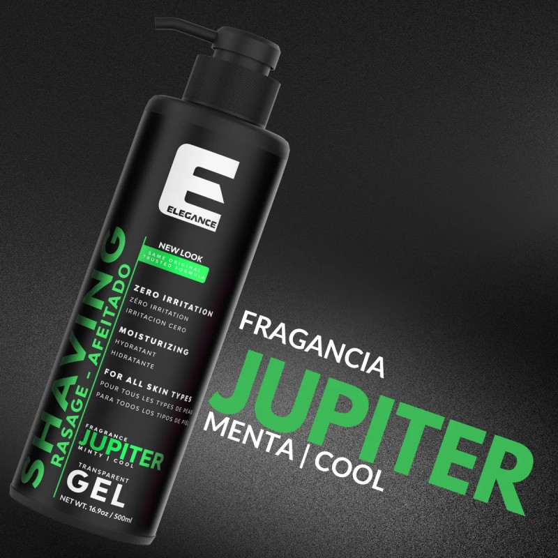 Shaving Gel, De Afeitar Hidrata Refresca. Elegance 500ml.