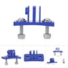 Universal Helmet Fixed Mounts, Aluminium Alloy Skydiving Helmet Fixed Base