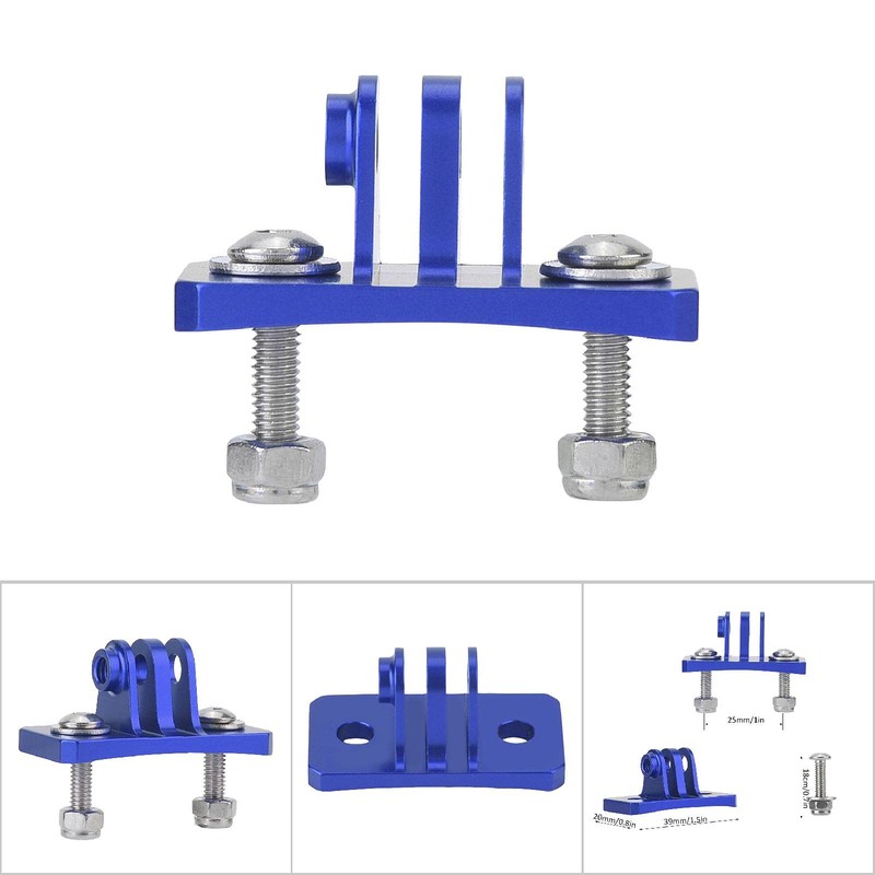 Universal Helmet Fixed Mounts, Aluminium Alloy Skydiving Helmet Fixed Base