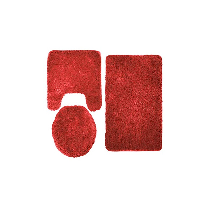 SimpleElegance by Ben&Jonah 3 Piece Plush Microfiber Bath Rug Set