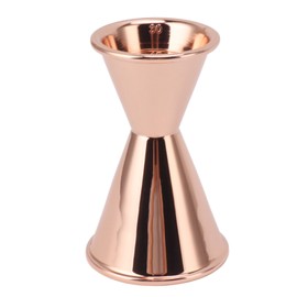 Cocktail Jigger Double Sided Stainless Steel Bar Shot Measuring Cup for Home Party Copper Plating
