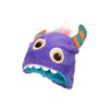 Mountain Warehouse Monster Stripe Kids Hat Purple One Size