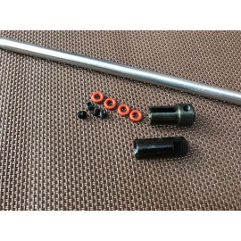 Traxxas Jato 4X4 VXL Aluminum Center Drive Shaft DriveShaft CVD for Traxxas Jato 4X4 VXL Silver