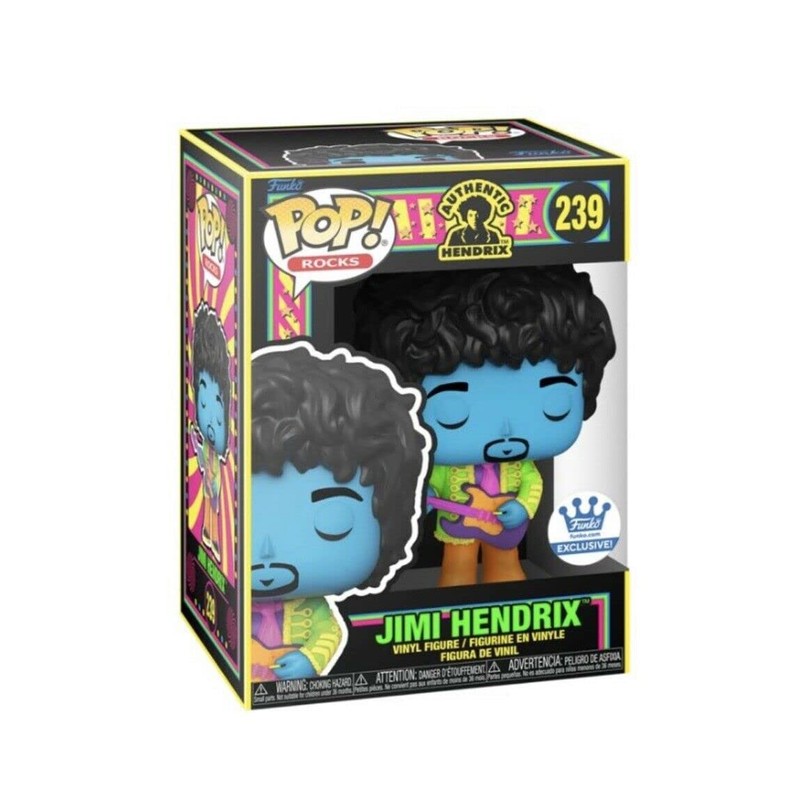 Funko POP! Music Black Light Jimi Hendrix Exclusive