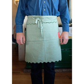 Half Apron - From Kitchen to Garden - Color: Denim Half Apron