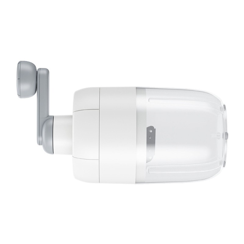 Manual Shaved Ice Maker Portable Transparent Ice Box Hand Ice